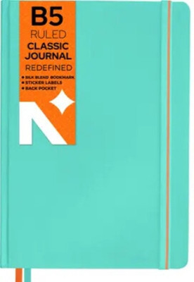 NEORAH Ruled Journal - 110 GSM - Office Hardcover B5 Notebook Single Rule 160 Pages(TEAL)