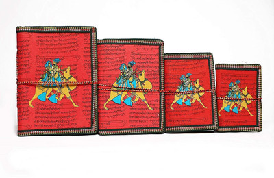 RSN personal organizer A5 Diary unruled 50 Pages(Multicolor, Pack of 4)