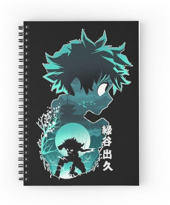 craft maniacs ANIME NOTEBOOKS A5 Notebook RULED 160 Pages(Multicolor)