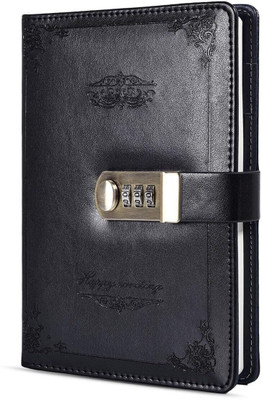 MANAKI ENTERPRISE Diary Regular Diary 200 Pages(Black)