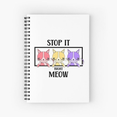 craft maniacs CAT COLLECTION A5 Notebook RULED 160 Pages(Multicolor)