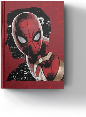 Macmerise Public Enemy Spidey A5 Diary Ruled 100 Pages(Multicolor)