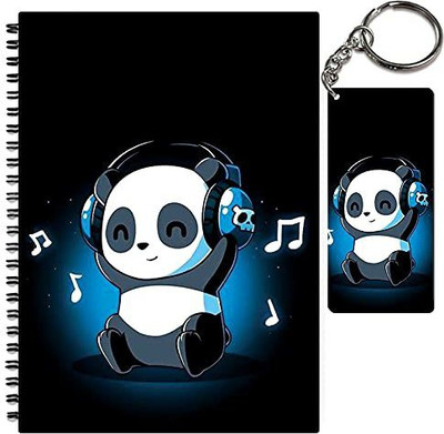 craft maniacs A5 NOTEBOOK A5 Notebook RULED 160 Pages(White)