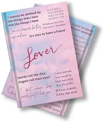 The Umbrella Store Lover Taylor swift journal, Taylor swift merch, A5 harbound notebook- blank A5 Notebook Unruled 100 Pages(Pink)