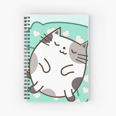 craft maniacs KITTY COLLECTION A5 Notebook RULED 160 Pages(Black)