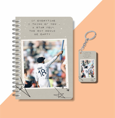 craft maniacs KOHLI 2023 NOTEBOOK COLLECTION A5 Note Book RULED 160 Pages(White)