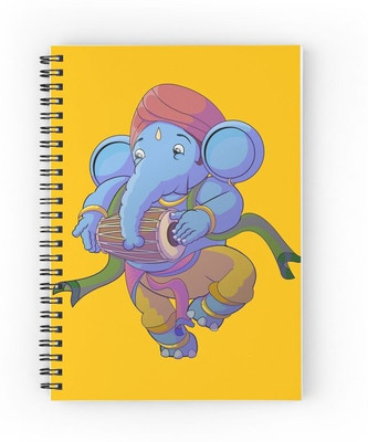 craft maniacs GANESHA COLLECTION A5 Notebook RULED 120 Pages(BUDDHA)