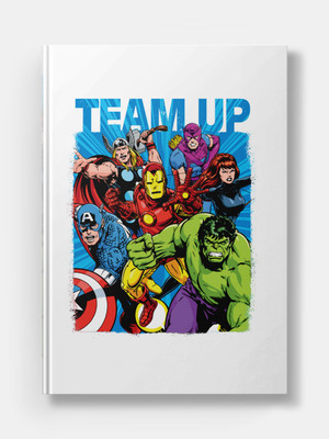 Macmerise Team Up A5 Diary Ruled 100 Pages(Multicolor)