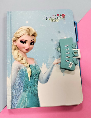 Paper Bear Frozen Regular Diary Designer 80 Pages(Light Blue)
