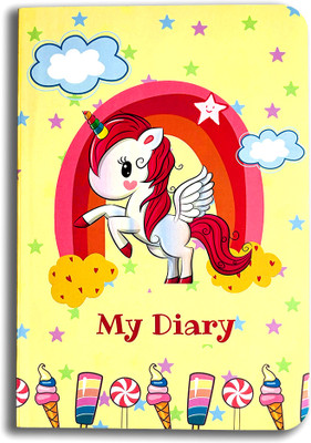 InkChalk Writing Notebook | StarUnicorn | A5 - Ruled Notebook A5 Notebook Ruled 192 Pages(White)