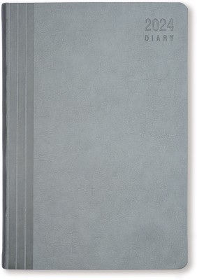 matrikas Symphony A5 - Grey, 2024 Dated, Page Size(148 X 207mm) Regular Diary Ruled 336 Pages(Multicolor)