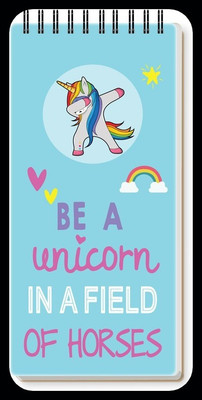 Nourish ToDo List Note Pad_DRY Regular Note Pad Ruled 50 Pages(UNICORNHORSES)