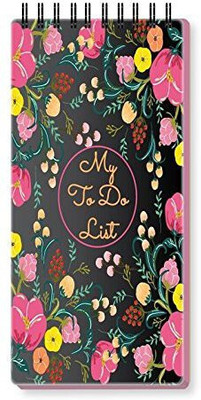 Nourish ToDo List Note Pad_DRY Regular Note Pad Ruled 50 Pages(Black)