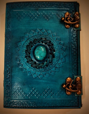 Mateshwari Handicraft Handicrafts A5 Planner Unruled paper 100 Pages(Blue)