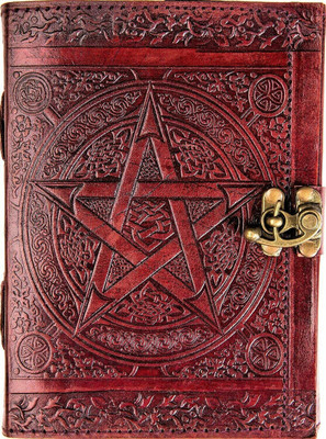 Kgn handicrafts Handmade A5 Diary Unruled 100 Pages(Brown)