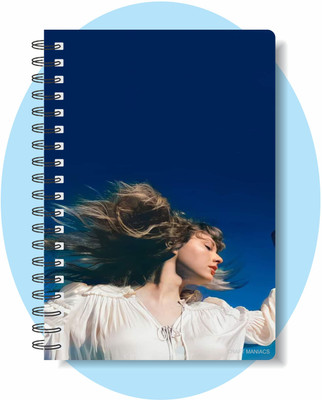 craft maniacs TAYLOR SWIFT COLLECTION A5 Diary RULED 160 Pages(White)