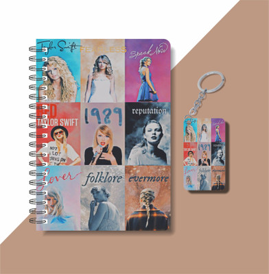craft maniacs TAYLOR 2023 NOTEBOOK COLLECTION A5 Notebook RULED 160 Pages(White)