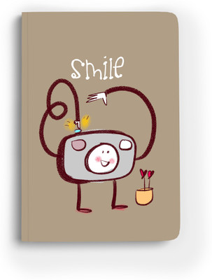 Doodle Monk Photographer Journal Notebook A5 Notebook Designed 96 Pages(Brown)