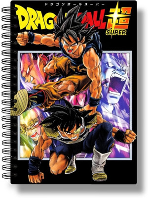 buddytales Dragon Ball Z A5 Notebook Unruled 120 Pages(Multicolor)