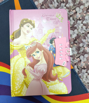 Paper Bear Princess Regular Diary Designer 80 Pages(Dark Pink)