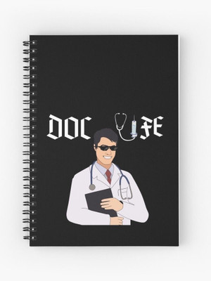 craft maniacs DR A5 Notebook RULED 160 Pages(Multicolor)