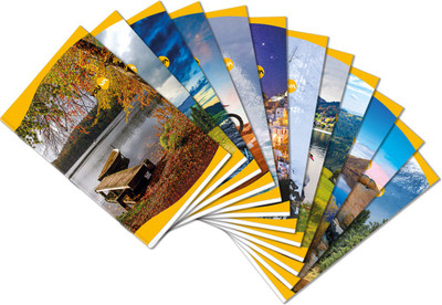 NAVNEET Youva Soft Bound Long Book 17x27 cm Regular Notebook Single Line 172 Pages(Multicolor, Pack of 4)