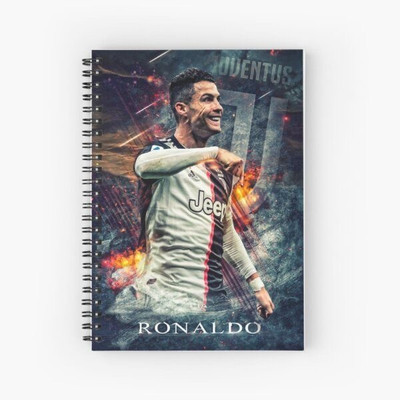 craft maniacs FOOTBALLER DIARY A5 Diary RULED 120 Pages(Multicolor)