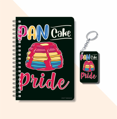 craft maniacs 2023 PRIDE COLLECTION A5 Notebook RULED 160 Pages(Multicolor)