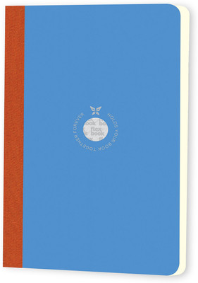 Flexbook Smartbook 13x21cm Ruled Notebook | A5 Size | 70gsm Fabriano Ivory Paper A5 Notebook Ruled 160 Pages(Blue)