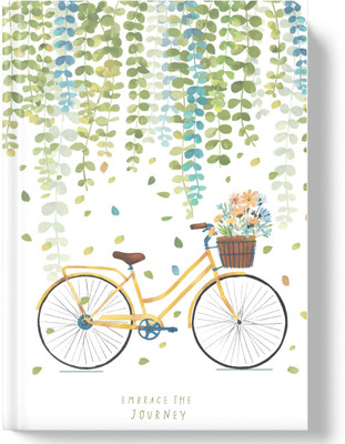 Happywagon Embrace The Journey Regular Notebook Ruled 160 Pages(Multicolor)