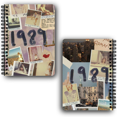 Goku Ki Dukan Taylor Swift Notebook A5 Diary Unruled 140 Pages(Mulitcolour)