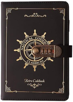 DEVHEER 1 A5 Diary Lather 192 Pages(Black)