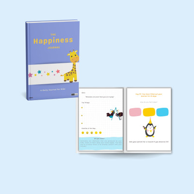 ekdali My Happiness Journal A5 Journal Ruled 120 Pages(Multicolor)