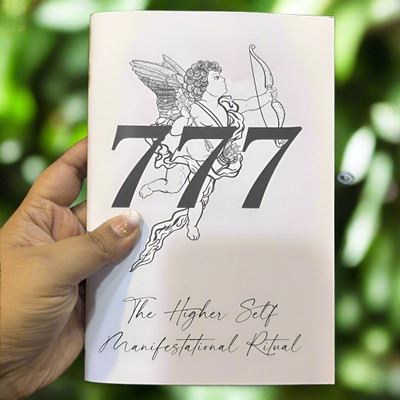 Vibrance 777- The Higher Self Manifestation Ritual Assorted Journal Yes 100 Pages(White)