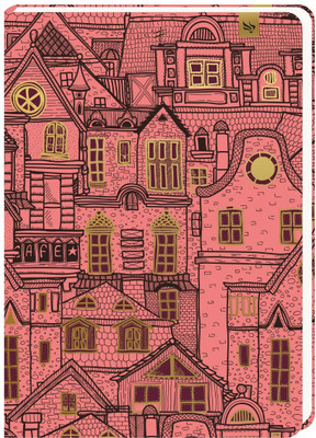 Pragya Elite Collection |(17x24 CM)| Hard Case Journal Notebook B5 Notebook Single Ruled 192 Pages(Pink, Pack of 2)