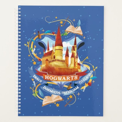 craft maniacs HARRY NOTEBOOK A5 Notebook RULED 120 Pages(Black)