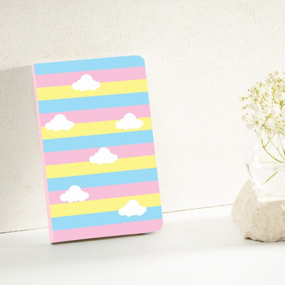 The Red Prints Diary A5 Notebook Ruled 200 Pages A5 Diary Ruled 200 Pages(Multicolor)