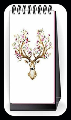 Nourish Desktop Standing To Do List_DRY Regular Planner/Organizer Ruled 50 Pages(DEER)