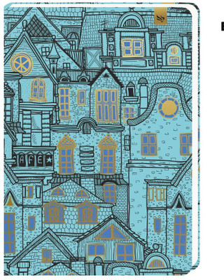 Pragya Elite Collection |(17x24 CM)| Hard Case Journal Notebook B5 Notebook Single Ruled 192 Pages(Blue, Pack of 2)
