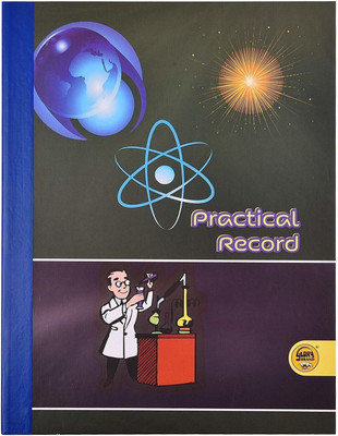 Glory Register Book-size Notebook Potrait Practical Book 1 Side Ruled and 1 Side Plain 144 Pages(Multicolor, Pack of 2)