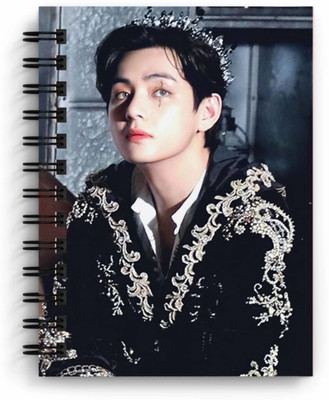 craft maniacs BTS 2023 NEW DIARY COLLECTION A5 Notebook RULED 160 Pages(White)