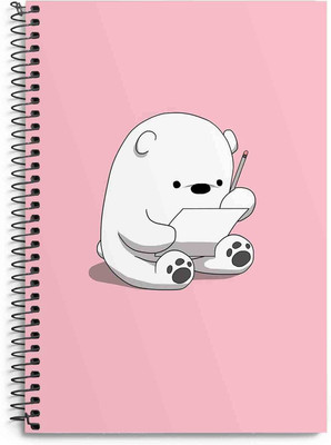 craft maniacs NEW 2022 COLLECTION A5 Notebook RULED 160 Pages(Pink)