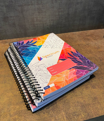 GARGANDASSOCI Handmade A4 Note Book Single Rule 140 Pages(Multicolor, Pack of 3)
