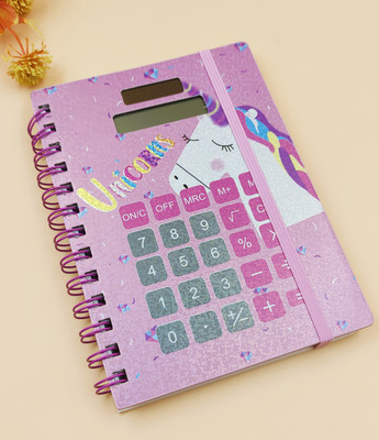 Paper Bear Unicorn Regular Diary Designer 80 Pages(Pink)