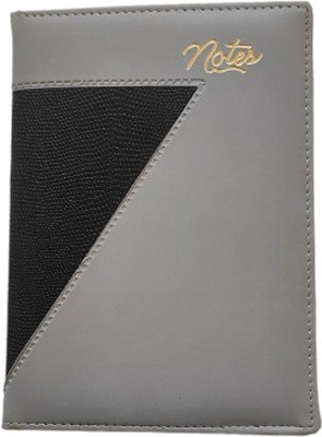 GetGoods Notebook A5 Diary ruled 300 Pages(Grey)