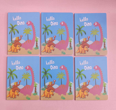 AMANVANI Diary for Girls, Fancy Cute Diary for Kids, Notebooks, Notebook Diary Regular Diary Ruled 50 Pages(Blue, Pack of 12)