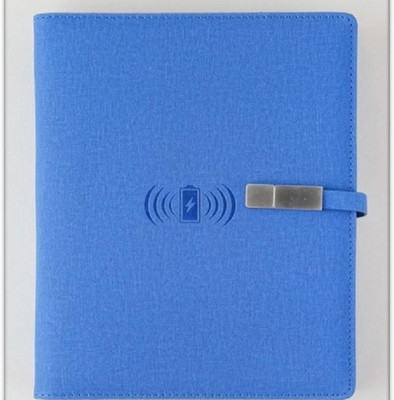 Magnus Gifts Charge & Write Collection A5 Diary Ruled 200 Pages(Blue)