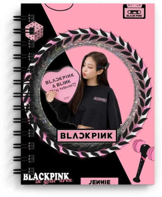 craft maniacs BLACKPINK 2023 NOTEBOOK COLLECTION A5 Notebook RULED 160 Pages(Multicolor)