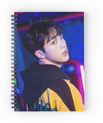 craft maniacs BTS JIN A5 RULED 160 PAGES DIARY A5 Diary RULED 160 Pages(Multicolor)