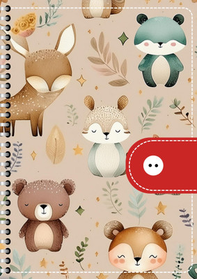 Scribble Handcrafted nature bird Spiro Hard Bound Gift Doodle Diary A5 Diary Unruled 60 Pages(Multicolor, Yellow, Black, White, Red, Green)